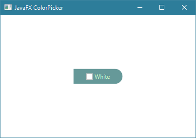 طريقة تغيير تصميم ال ColorPicker في javafx