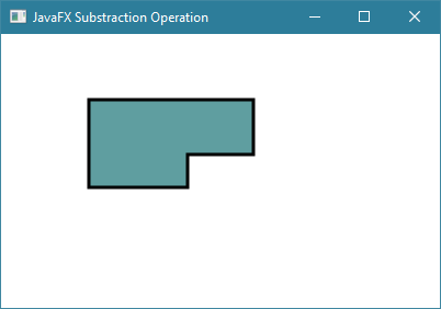 مثال حول Subtraction Operation في javafx