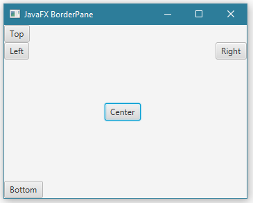 طريقة وضع محتوى الصفحة في BorderPane في JavaFX