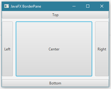 طريقة إضافة هامش من جميع الإتجاهات لأي شيء تم وضعه في BorderPane في JavaFX