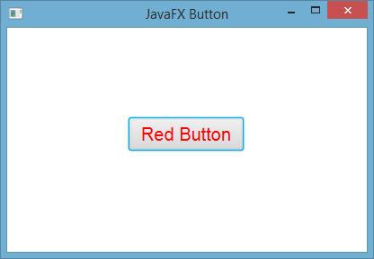 طريقة تغيير حجم و لون خط الكائن Button في javafx