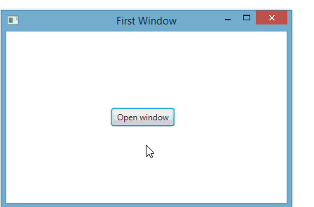 طريقة إظهار نافذة جديدة عند النقر على الـ Button في javafx