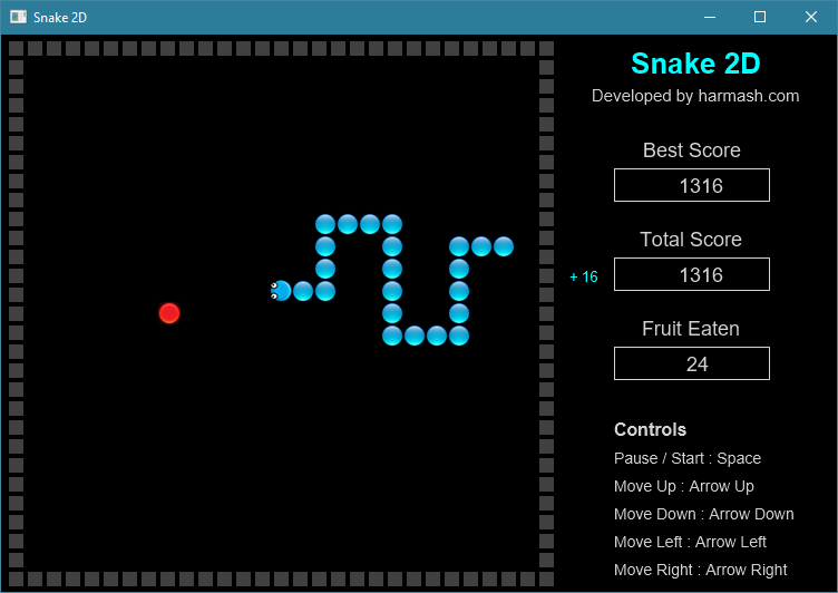 javafx 2d snake game source code تحميل كود لعبة الأفعى في جافا