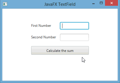 طريقة تحويل نص الـ TextField إلى رقم في javafx
