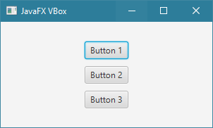 طريقة إضافة مسافة فارغة بين الأشياء التي نضيفها في VBox في JavaFX