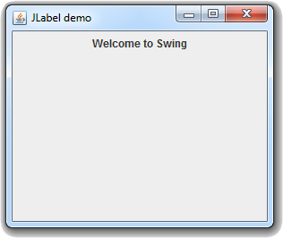 طريقة إضافة jlabel في ال JFrame في جافا